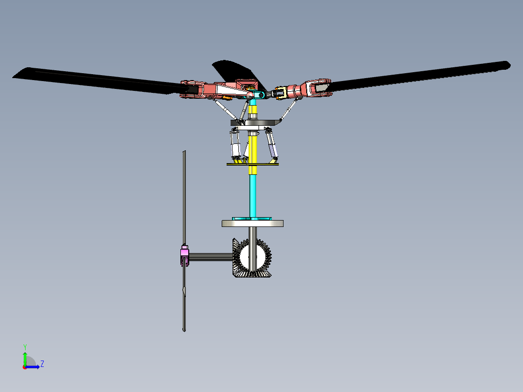 直升机旋翼组件 Helicopter Rotor Assembly