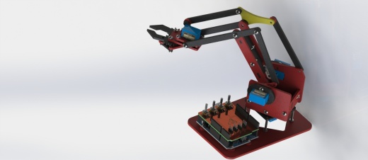 Arduino机械手 附源程序 电路图缩略图