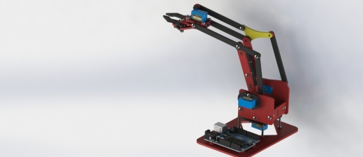 Arduino机械手 附源程序 电路图缩略图
