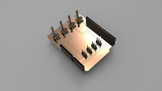 Arduino机械手 附源程序 电路图缩略图