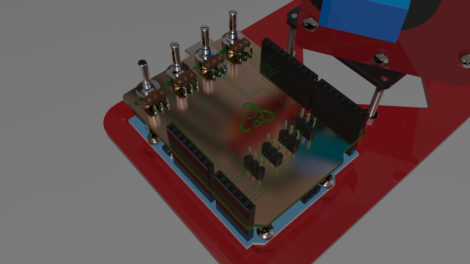 Arduino机械手 附源程序 电路图