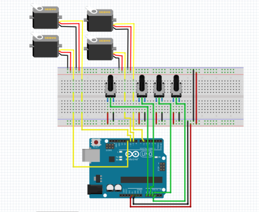 Arduino机械手 附源程序 电路图缩略图