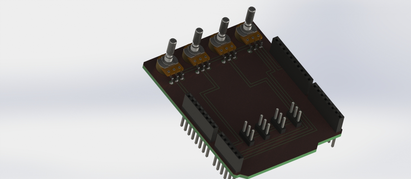 Arduino机械手 附源程序 电路图