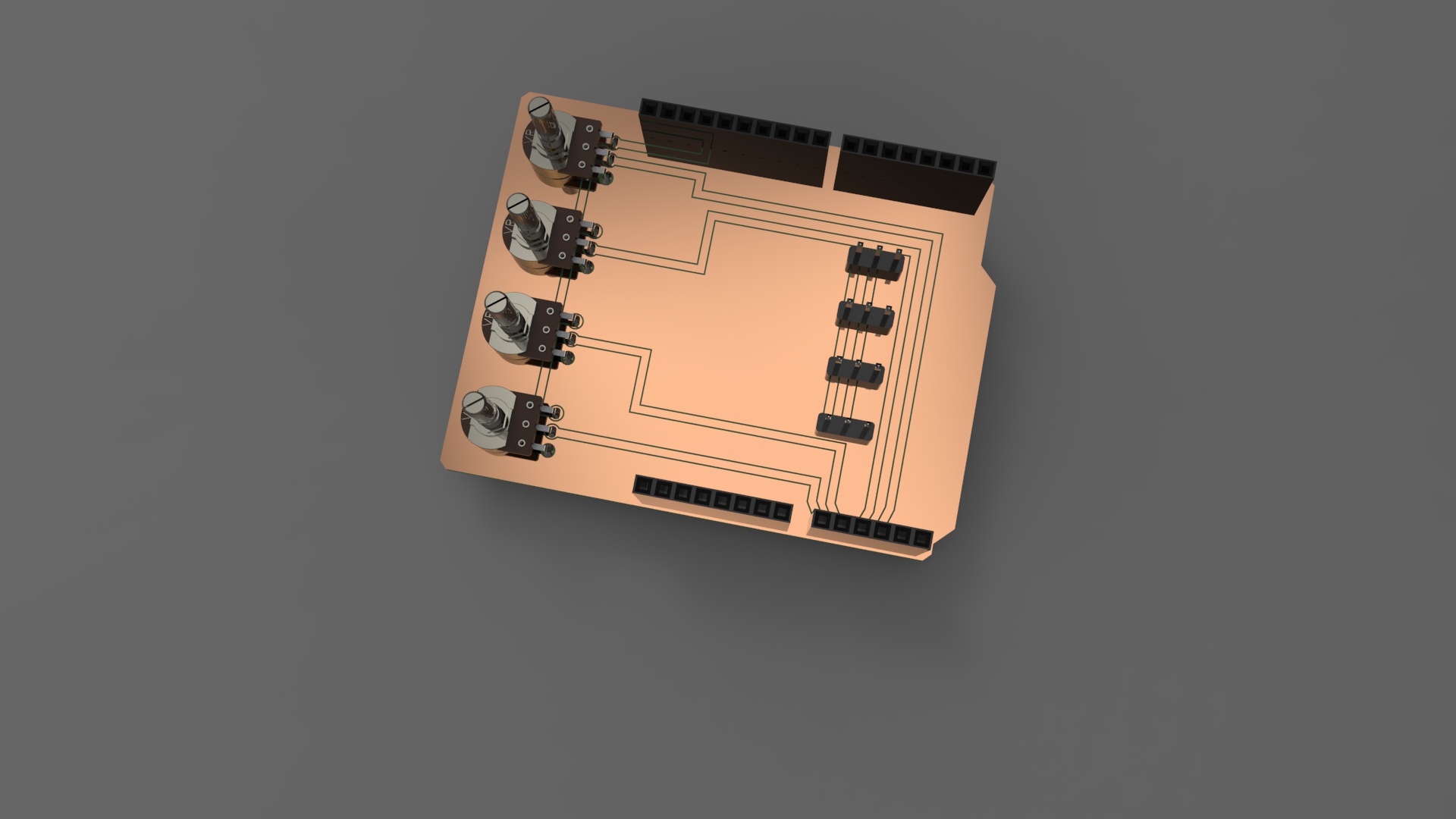 Arduino机械手 附源程序 电路图