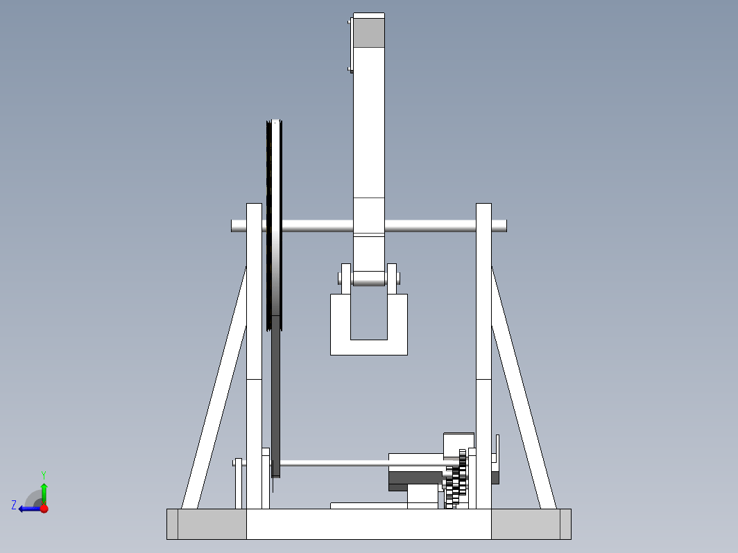 古代投石机 含动画仿真