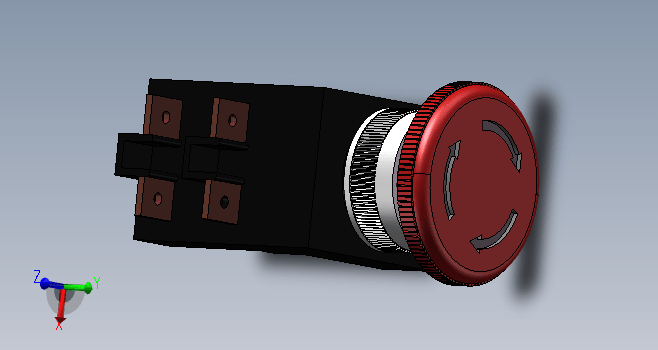 F0508-急停开关按钮SW模型