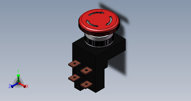F0508-急停开关按钮SW模型