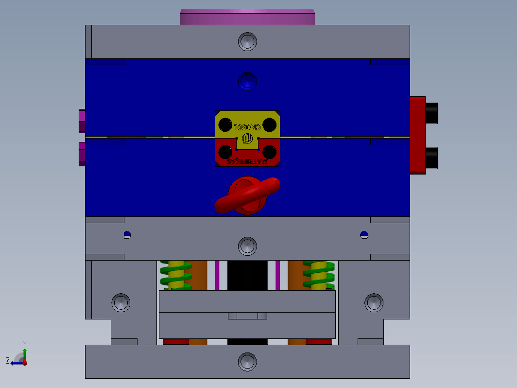 Montagem do molde模具装配