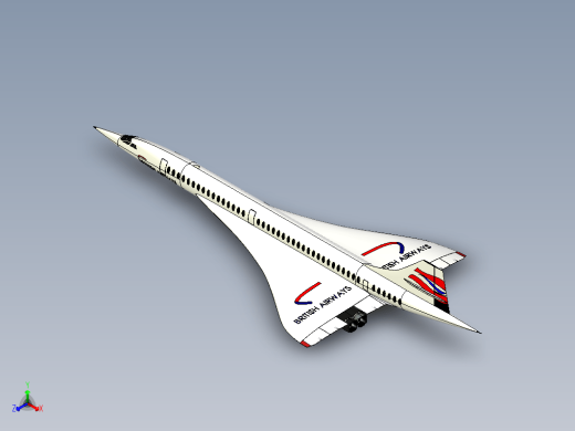 协和式飞机（Concorde）缩略图