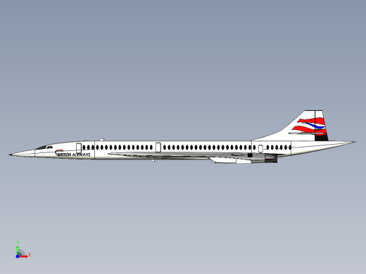 协和式飞机（Concorde）缩略图