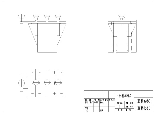 铸造零件设计三维UG12.0带参+CAD+说明书缩略图