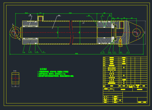 全自动液压升降机机械设备设计 CAD+设计说明书缩略图