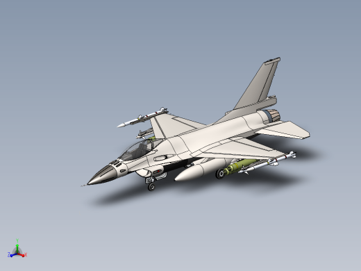 26 F-16战机SW设计缩略图