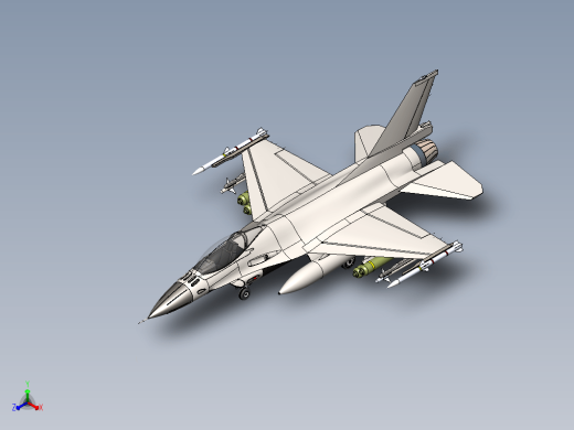 26 F-16战机SW设计缩略图