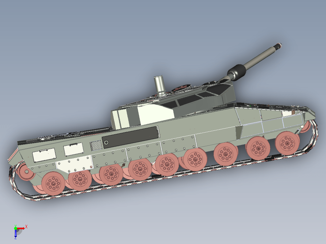 LEOPARD 2A Tank坦克