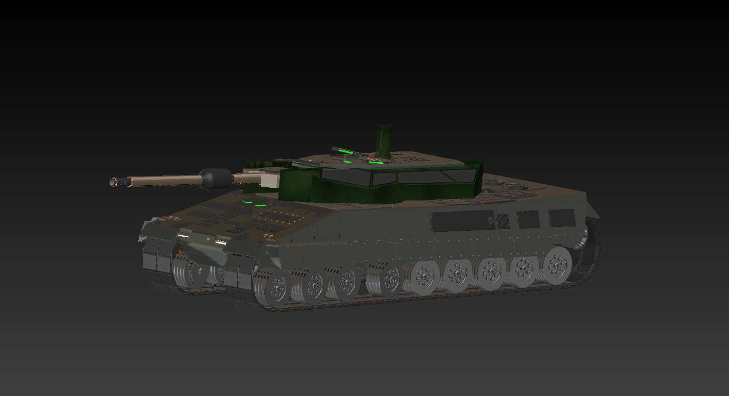 LEOPARD 2A Tank坦克