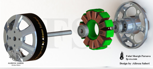 T-Motor MN3510 KV700无刷电机缩略图