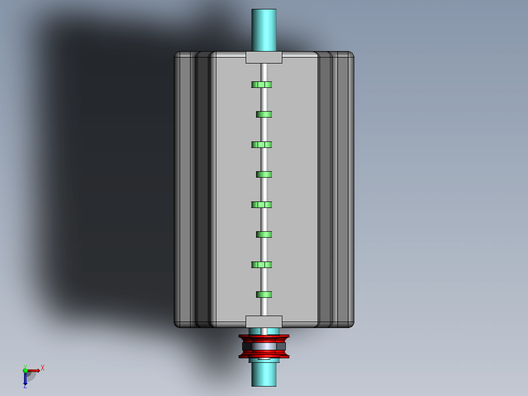 四缸发动机演示结构 4-cylinder-engine