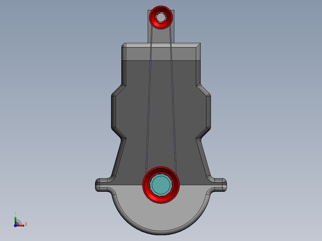 四缸发动机演示结构 4-cylinder-engine