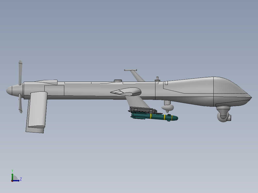 捕食者无人机 MQ-1b predator drone