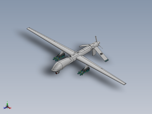 捕食者无人机 MQ-1b predator drone缩略图