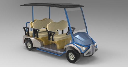 Electric Golf Cart6座电动高尔夫球车