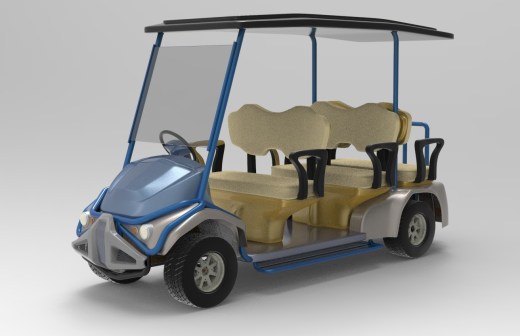 Electric Golf Cart6座电动高尔夫球车缩略图