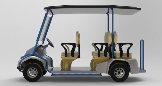 Electric Golf Cart6座电动高尔夫球车缩略图