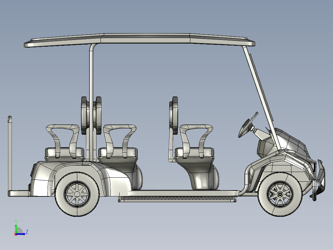 Electric Golf Cart6座电动高尔夫球车