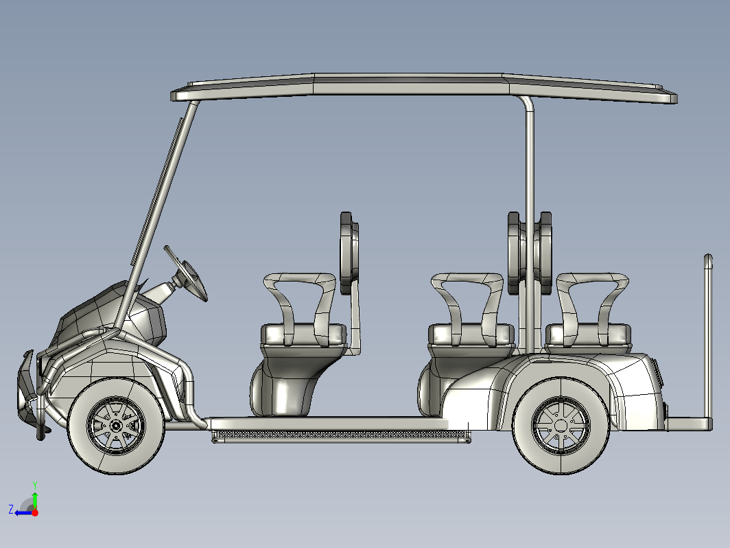 Electric Golf Cart6座电动高尔夫球车