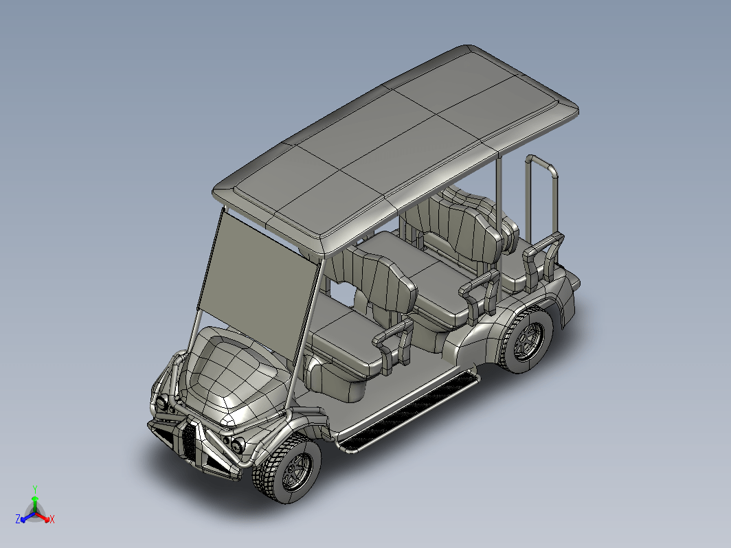 Electric Golf Cart6座电动高尔夫球车