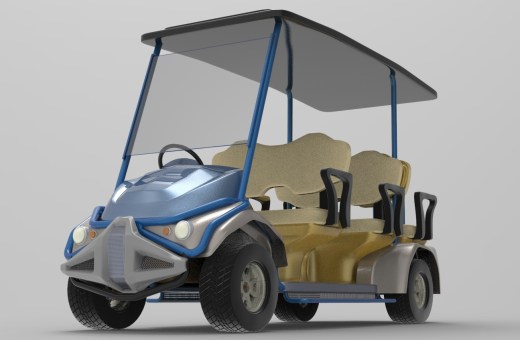 Electric Golf Cart6座电动高尔夫球车缩略图