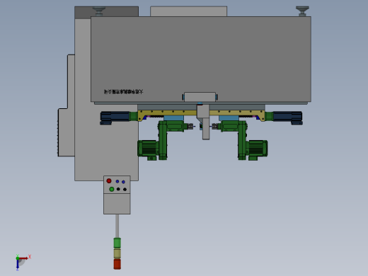 汽车连杆精工加机床3D图纸 solidworks设计 附STEP格式缩略图