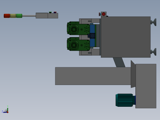 汽车连杆精工加机床3D图纸 solidworks设计 附STEP格式缩略图