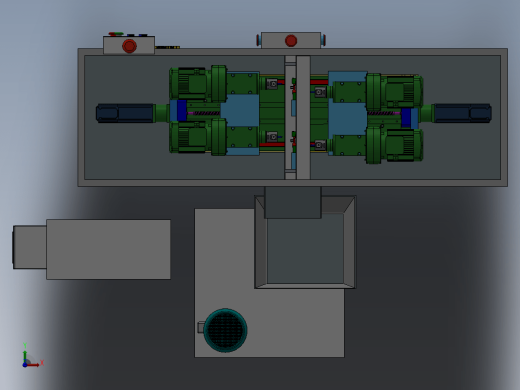 汽车连杆精工加机床3D图纸 solidworks设计 附STEP格式缩略图