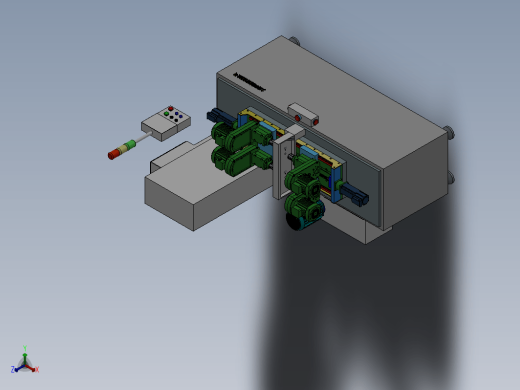 汽车连杆精工加机床3D图纸 solidworks设计 附STEP格式缩略图