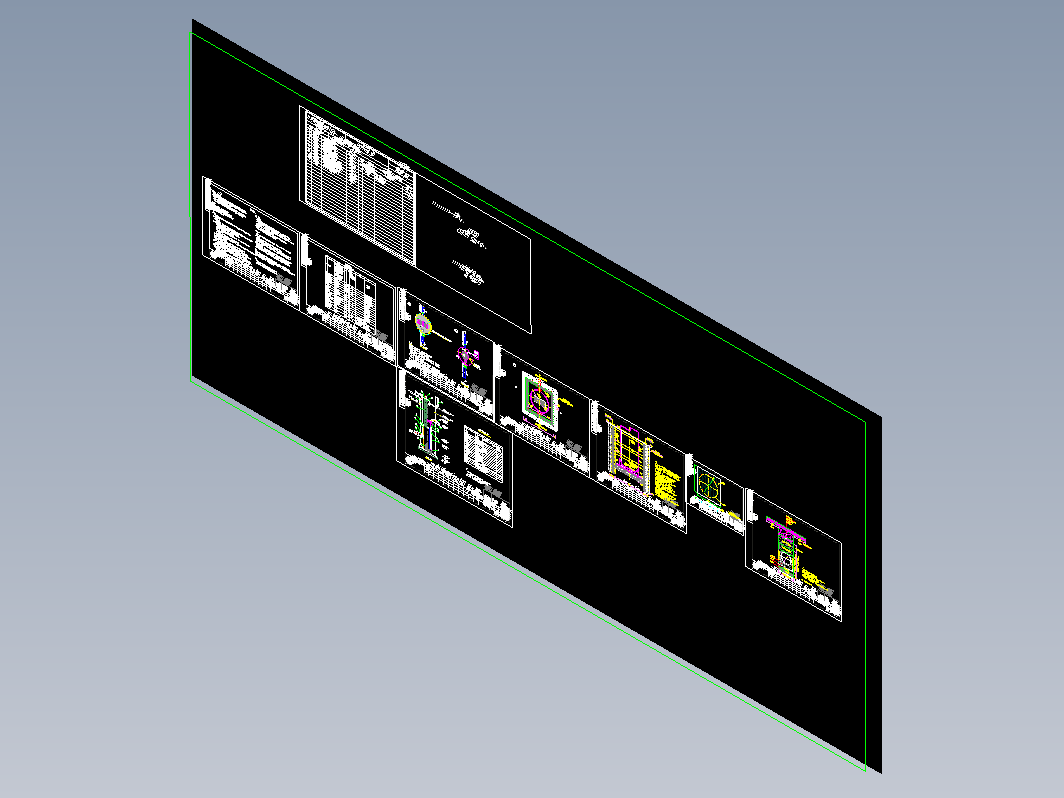 10000t_d一体化污水泵站施工图