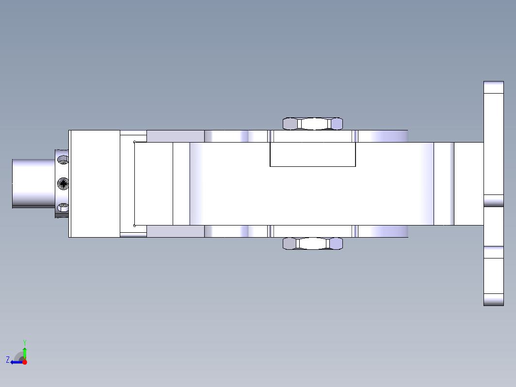 一种端子机用薄壁管六面围压夹具