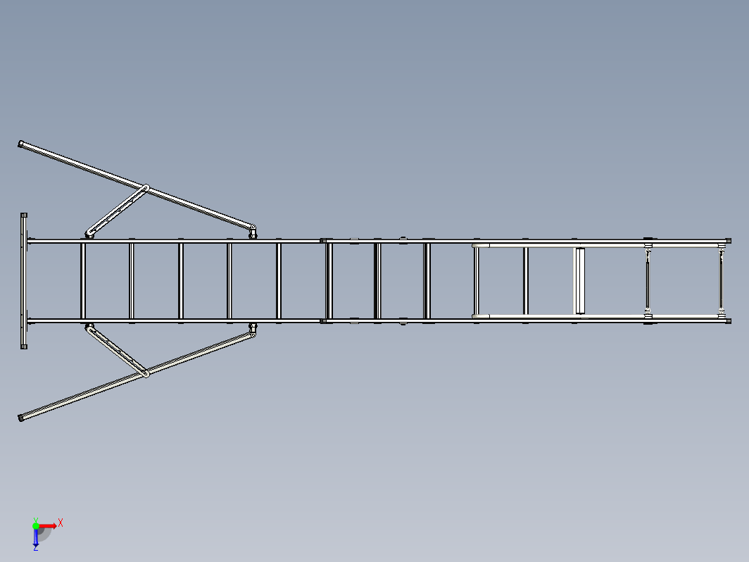 可调节人字梯 safety adjustable