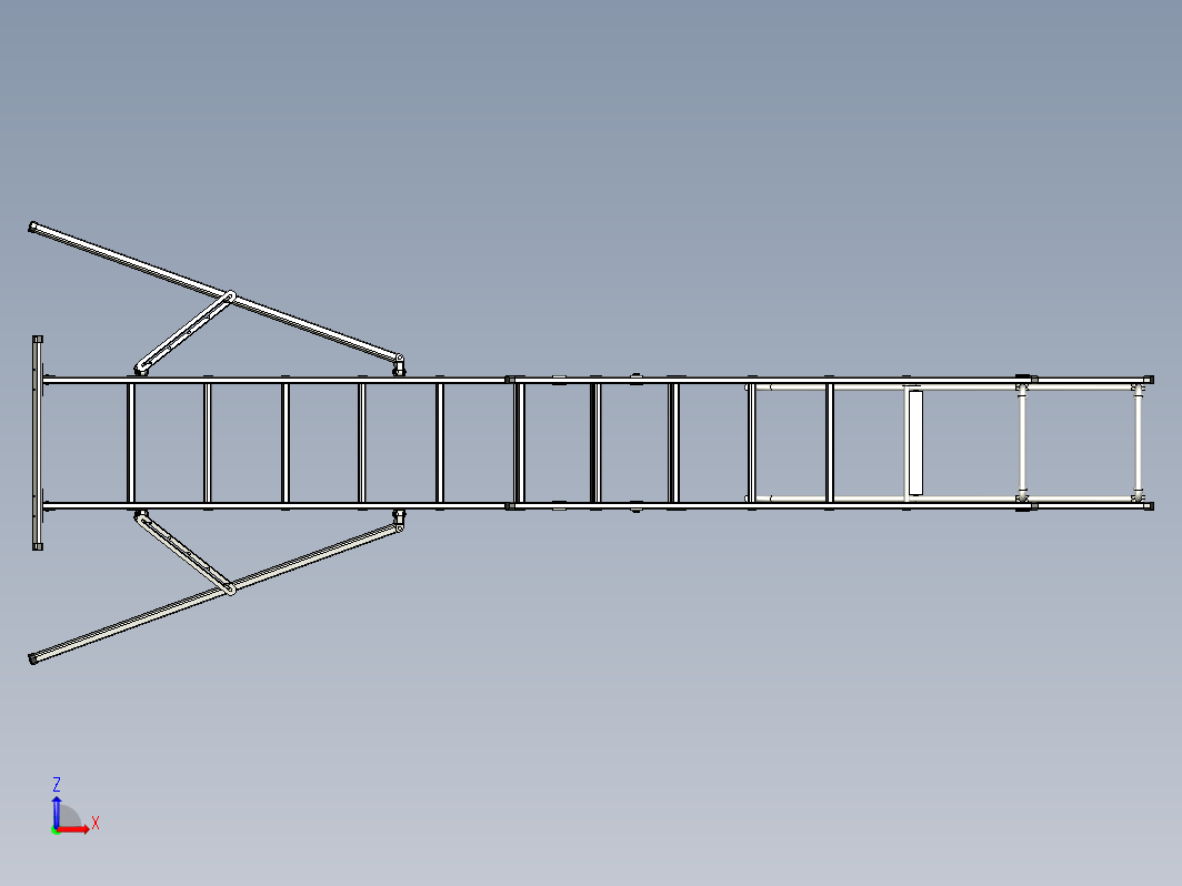 可调节人字梯 safety adjustable