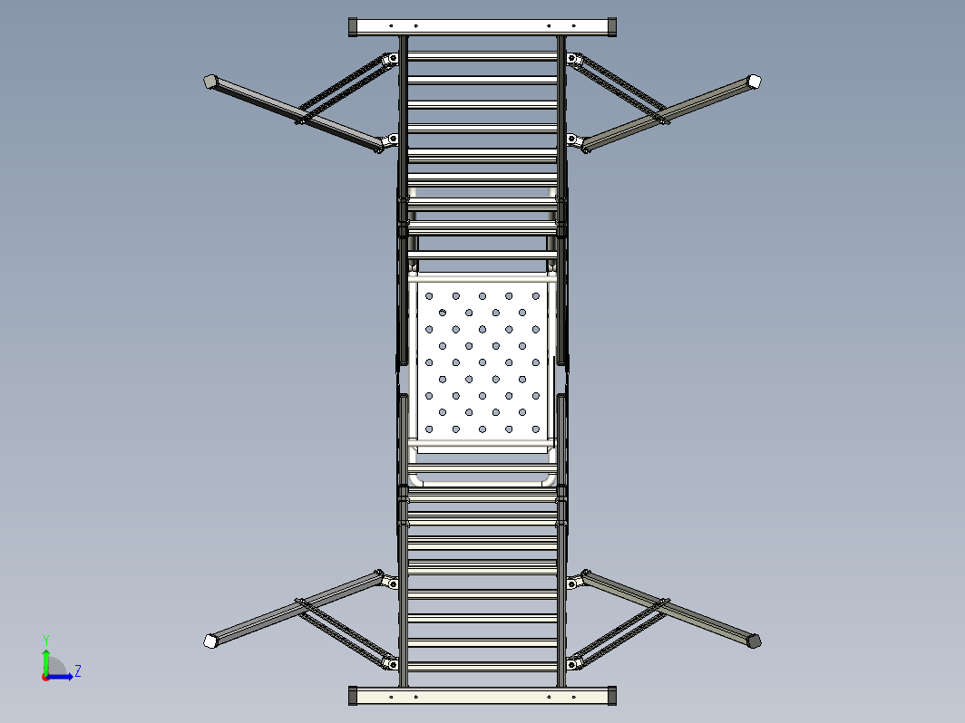 可调节人字梯 safety adjustable