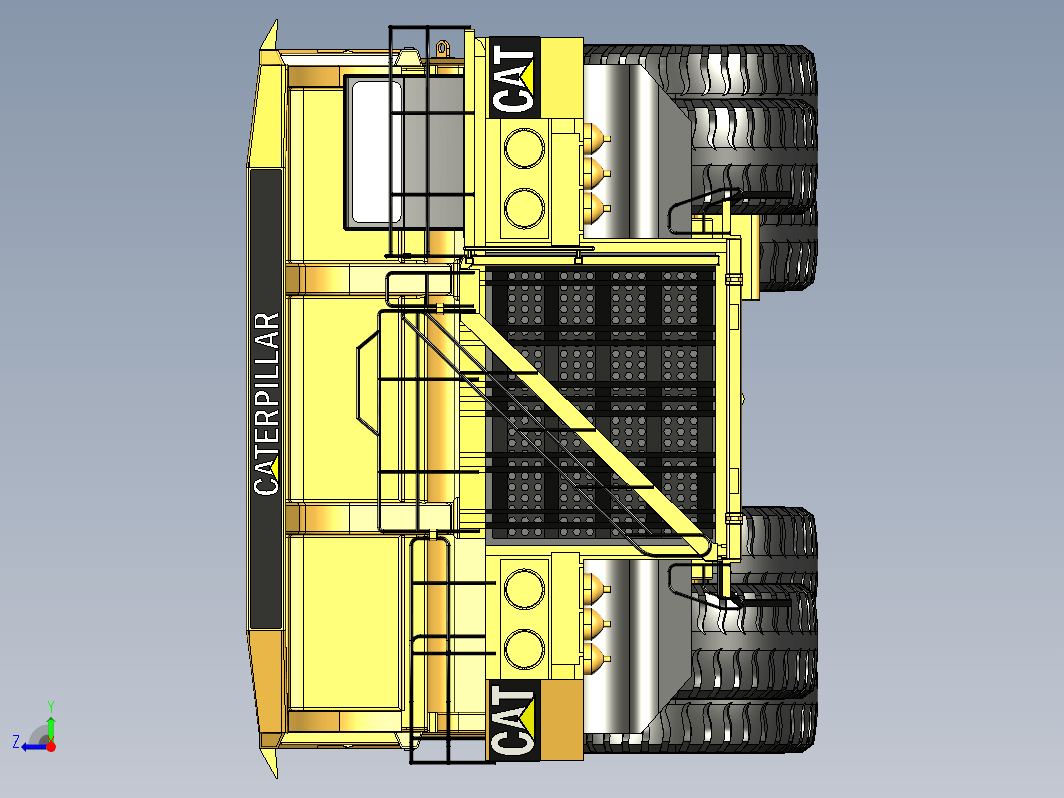 卡特彼勒797f 矿山车