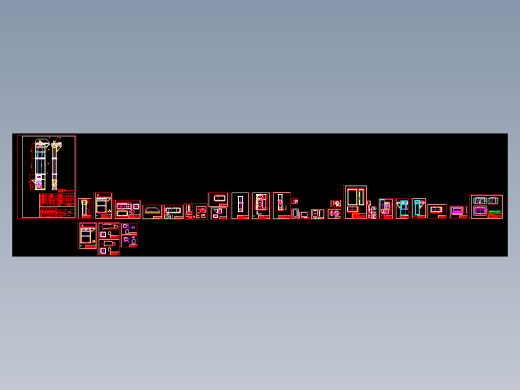 HL300斗式提升机生产图纸(全套CAD)缩略图