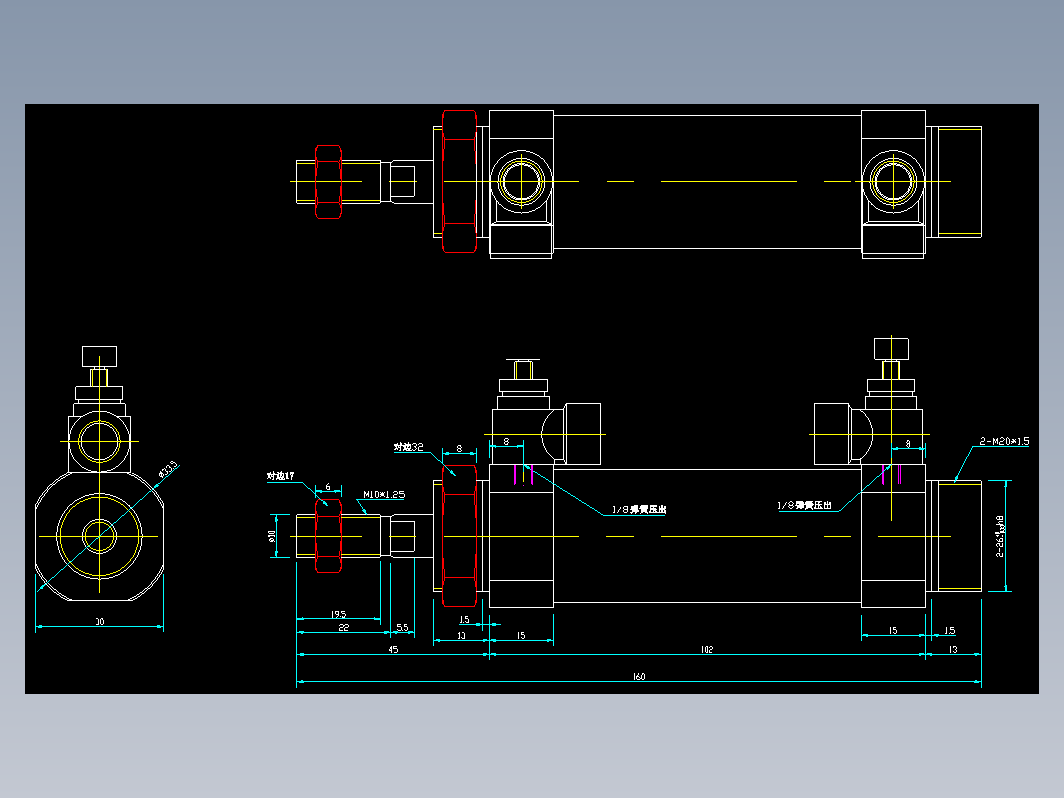 气缸 CM2-25