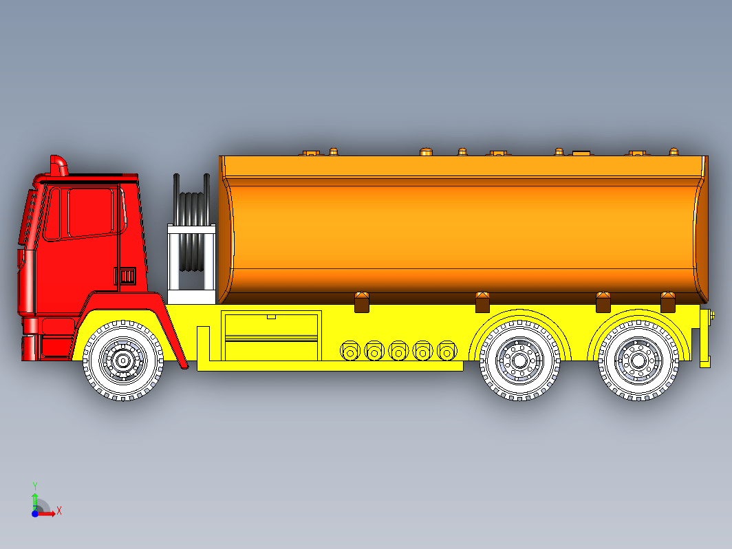 简易Leyland-cruiser燃料输送卡车