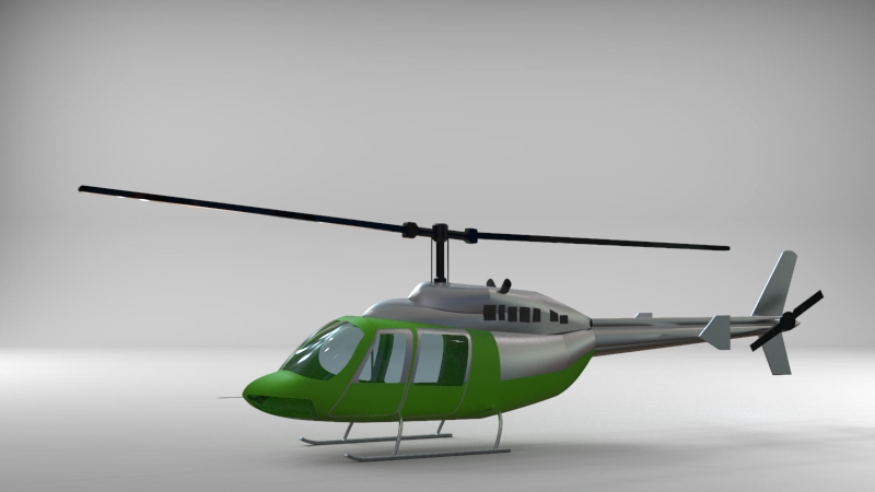 bell 206 ranger小型直升机