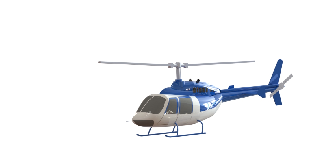 bell 206 ranger小型直升机