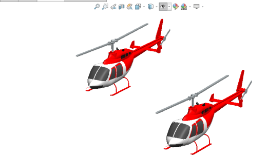bell 206 ranger小型直升机缩略图