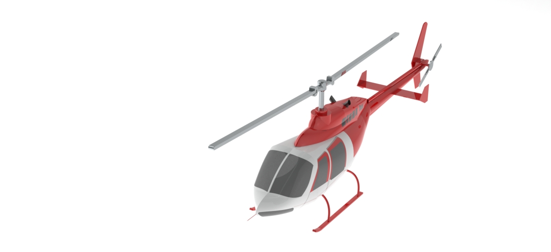 bell 206 ranger小型直升机