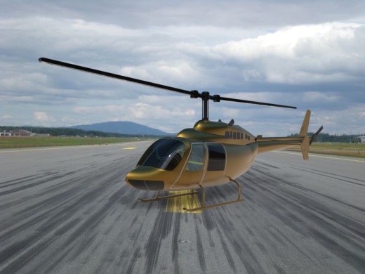 bell 206 ranger小型直升机缩略图